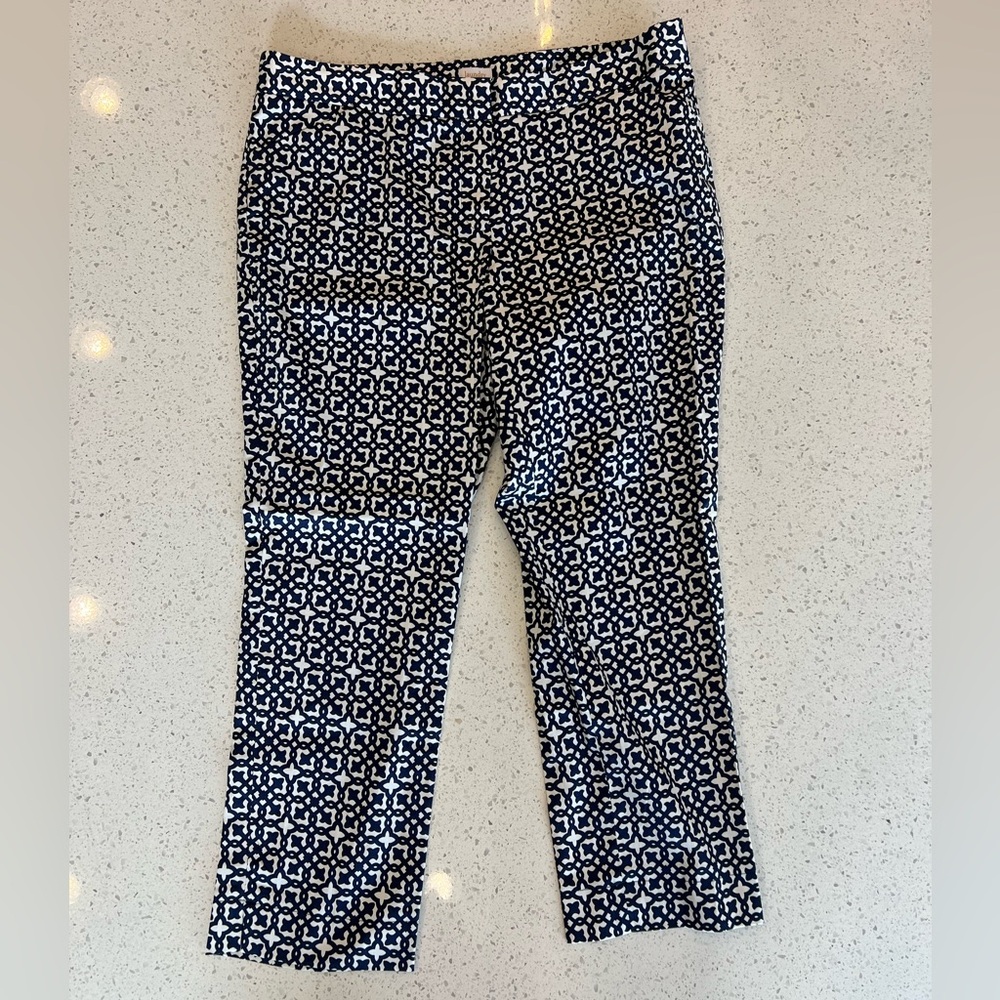 Laundry by Shelli Segal Slim Cropped Pants - Size 14